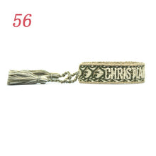 Load image into Gallery viewer, Jewelry Hand Sign Embroidered Color Cotton Bracelets Women Braided Frilled Men Bracelets 2021 Lover Gift