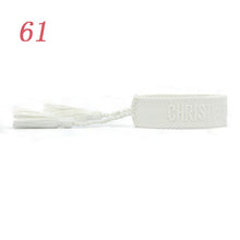 Load image into Gallery viewer, Jewelry Hand Sign Embroidered Color Cotton Bracelets Women Braided Frilled Men Bracelets 2021 Lover Gift
