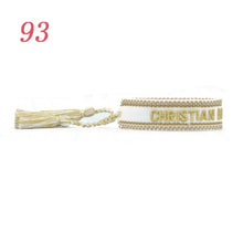 Load image into Gallery viewer, Jewelry Hand Sign Embroidered Color Cotton Bracelets Women Braided Frilled Men Bracelets 2021 Lover Gift